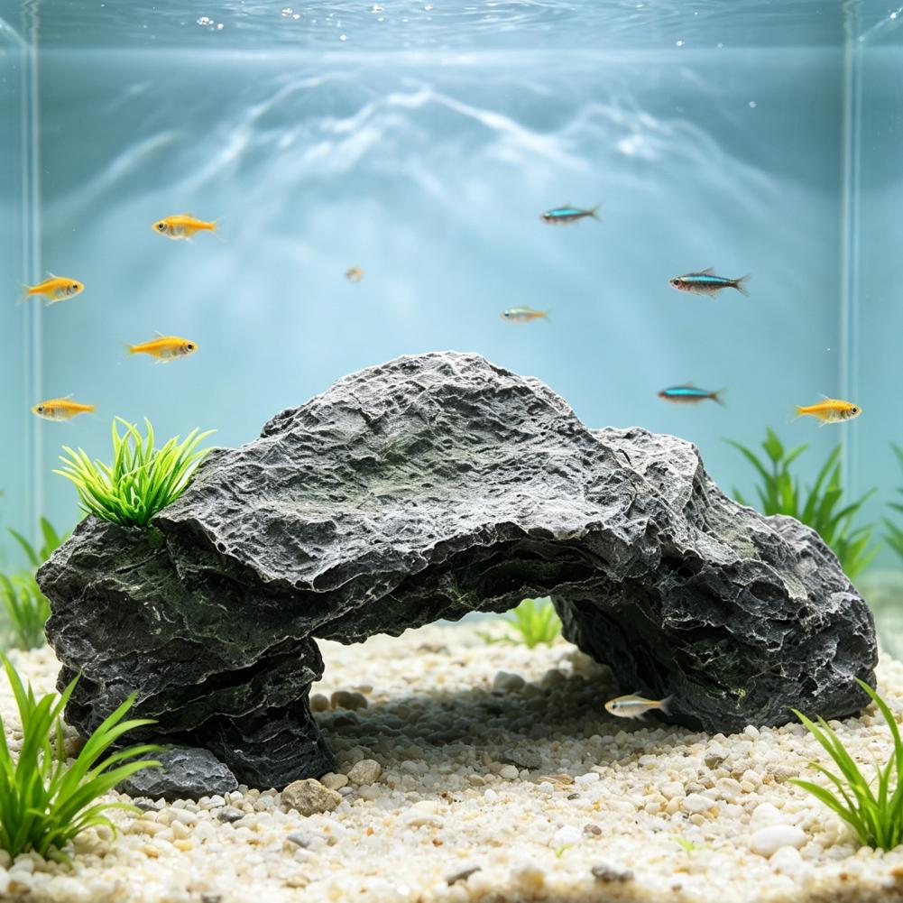 Aquarium Marine Rock - 수족관 인공 암석 동굴 장식품 거북이