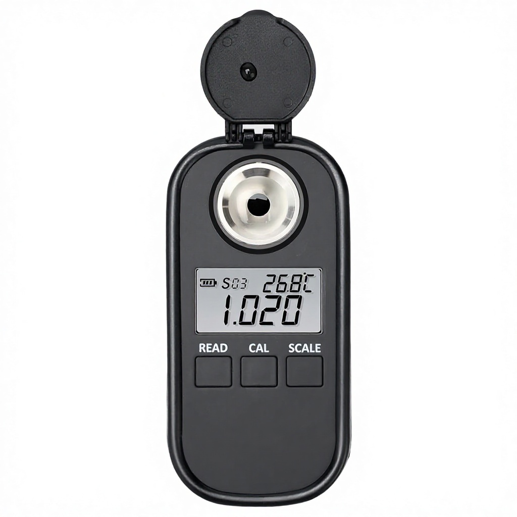 Refractometer Salinity - 디지털 굴절계 디지털 염도 굴절계 및