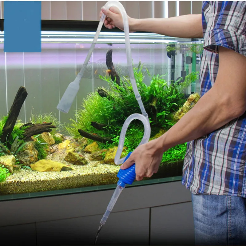Marine Aquarium Water Change - 수족관 사이펀 진공 청소기, 수동 자갈