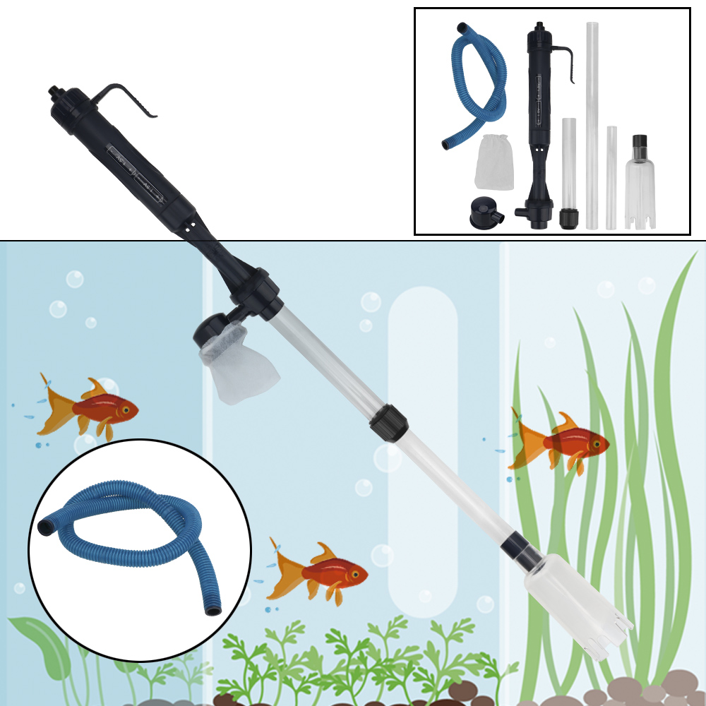 Marine Aquarium Water Change - 전기 물 교체 펌프 자갈 청소