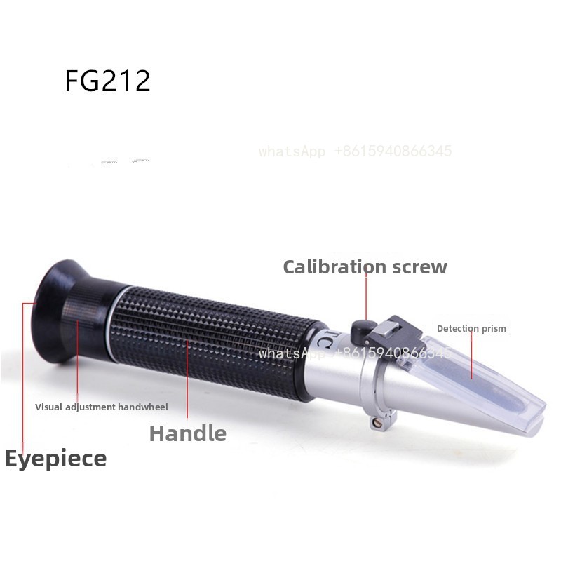 Refractometer Salinity - 브릭스 및 염도 굴절계 0-28% 염분