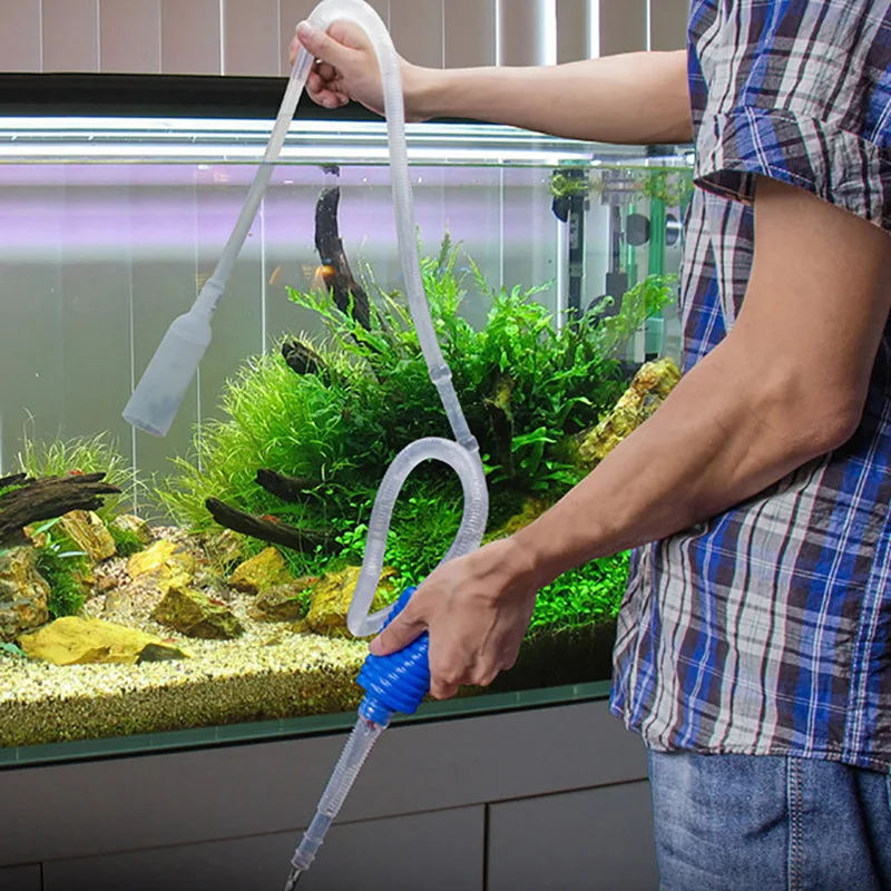 Marine Aquarium Water Change - 수족관 사이펀 물고기 탱크 사이펀 진공