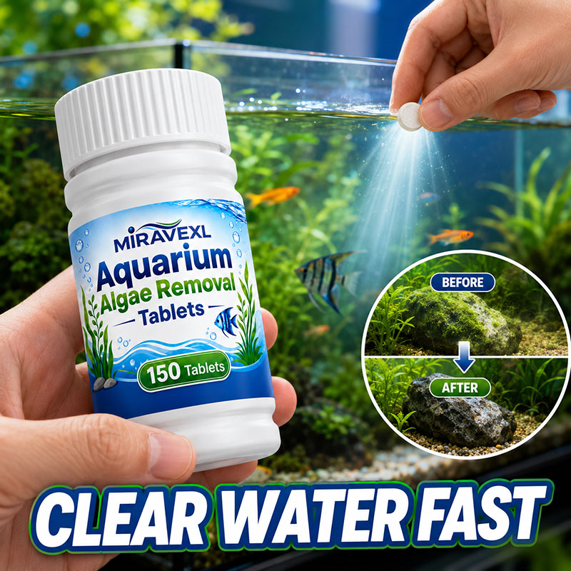 Marine Aquarium Bacteria - 미라베엑스엘 150 수족관 조류 제거 정제,