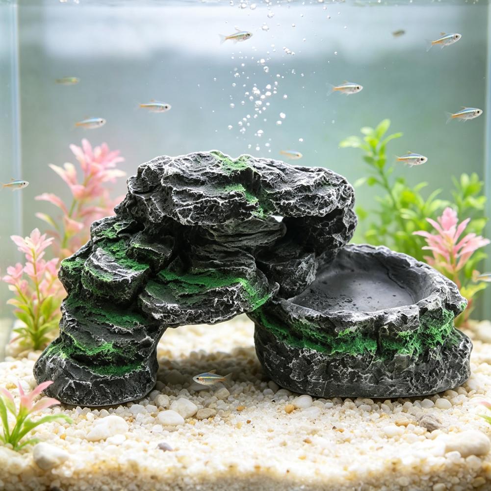 수족관 인공 암석 동굴 장식품 거북이 일광욕 플랫폼 인 - Aquarium Marine Rock 리뷰 및 가격
