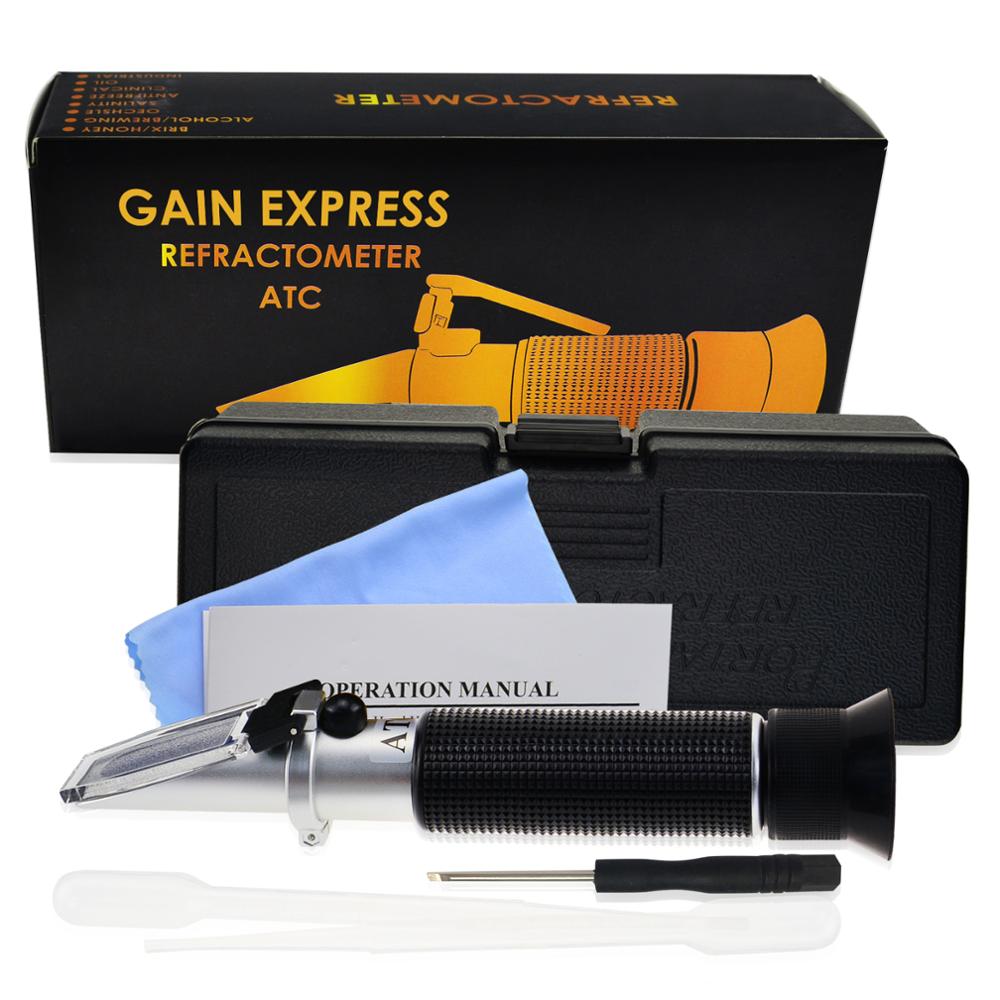 휴대용 미터 테스터 ATC 0-100ppt 및 1.00 - Refractometer Salinity 리뷰 및 가격