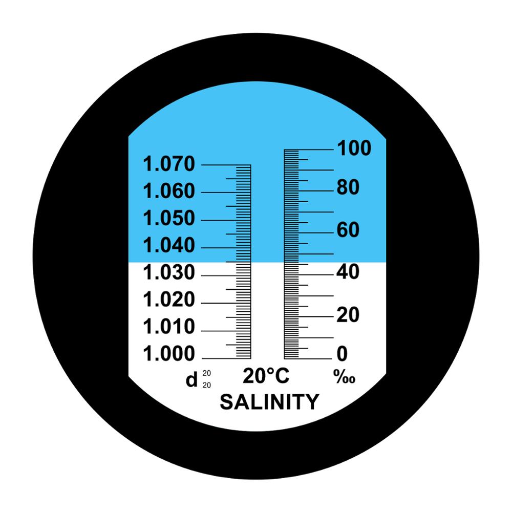 휴대용 미터 테스터 ATC 0-100ppt 및 1.00 - Refractometer Salinity 리뷰 및 가격