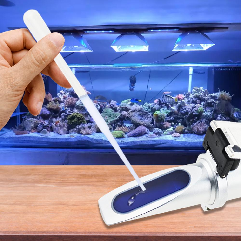 휴대용 미터 테스터 ATC 0-100ppt 및 1.00 - Refractometer Salinity 리뷰 및 가격