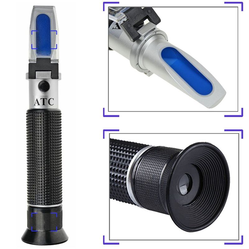 해수 및 해양 어류 사육 수족관용 2X 염분 굴절계 0 - Refractometer Salinity 리뷰 및 가격