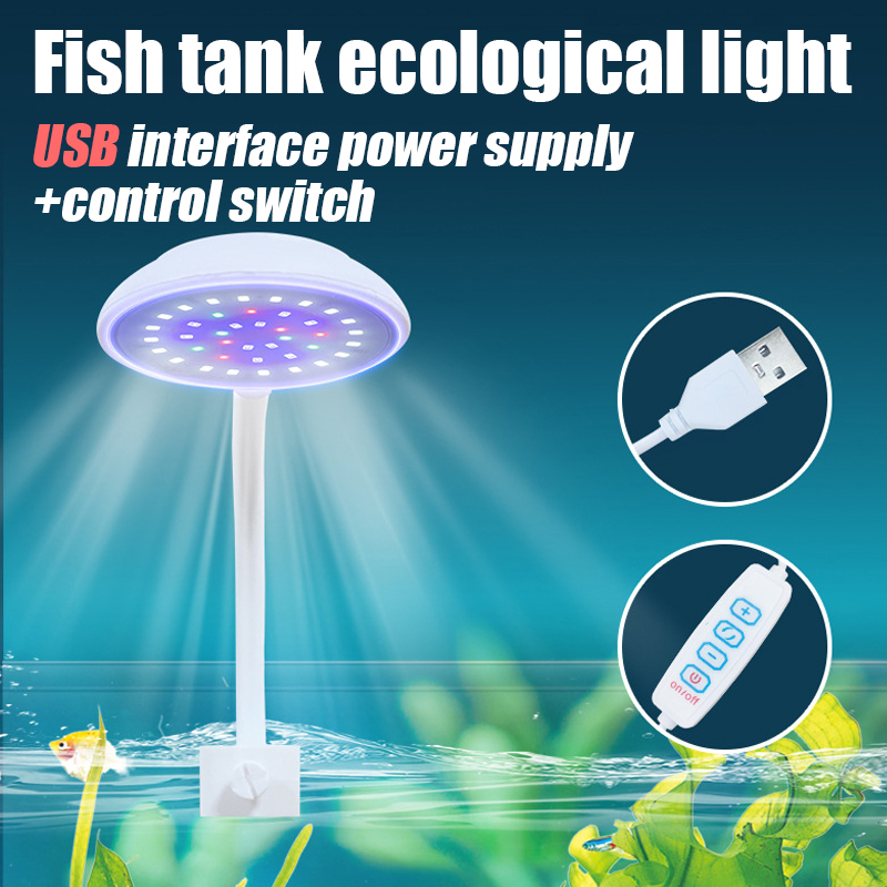 USB 어항 소형 클립 라이트 수초 라이트 LED 3/ - Marine Aquarium Water Change 리뷰 및 가격