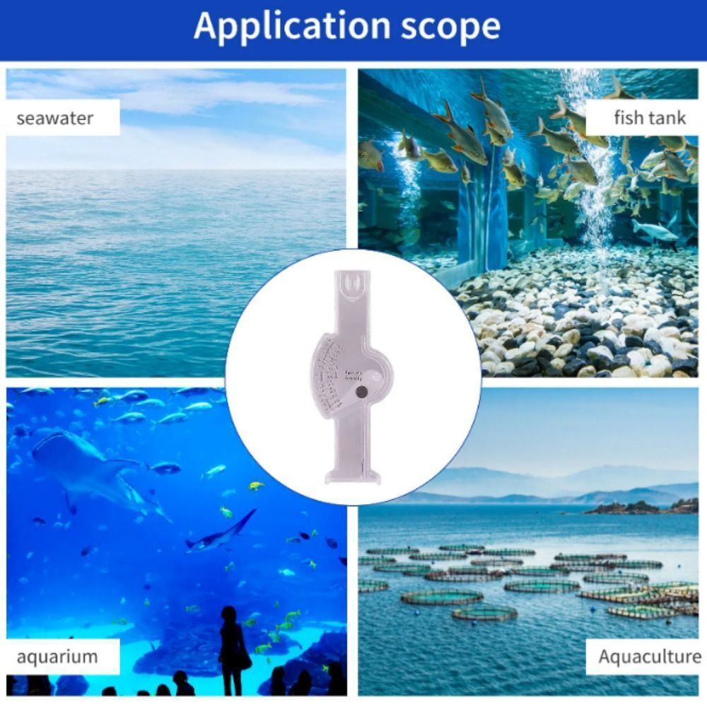 고정밀 해수 습도계, 자동 휴대용 수조 습도계, 투명한 - Refractometer Salinity 리뷰 및 가격