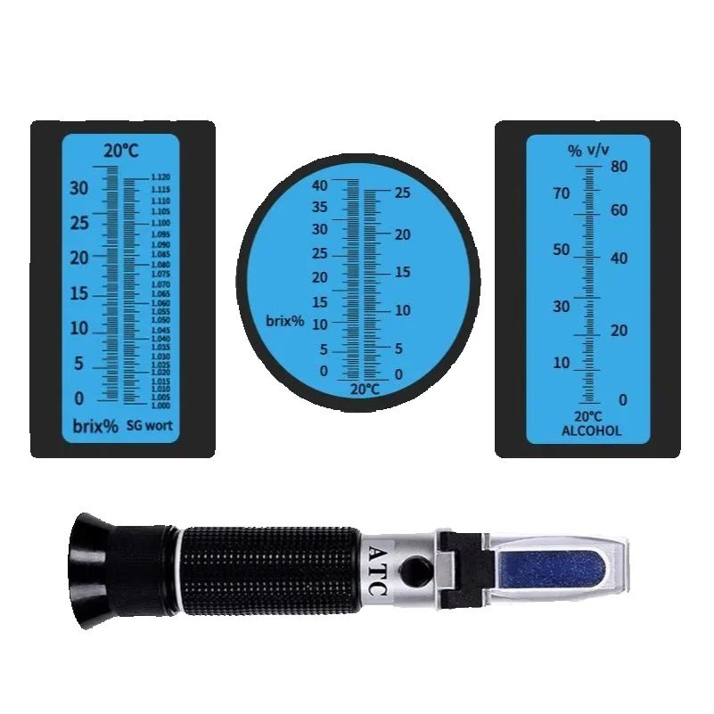 휴대용 정확한 알코올 측정기 와인 맥주 테스터 알코올  - Refractometer Salinity 리뷰 및 가격