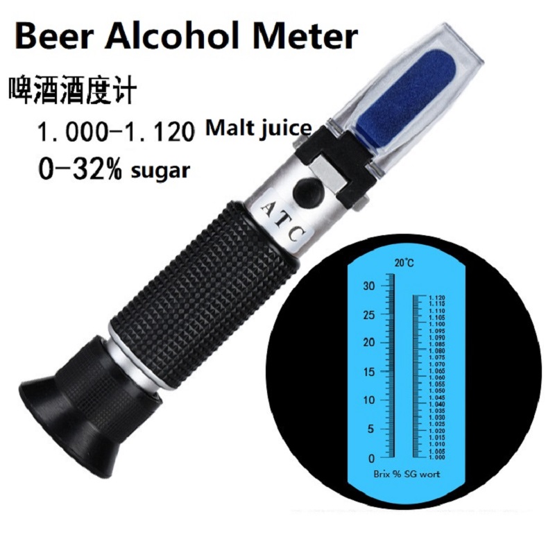 휴대용 정확한 알코올 측정기 와인 맥주 테스터 알코올  - Refractometer Salinity 리뷰 및 가격