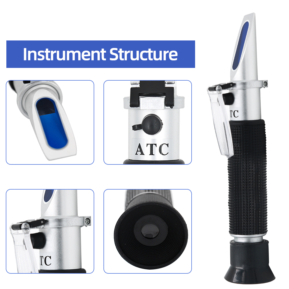 휴대용 염분 굴절계 0-100% 염분계 1.000-1. - Refractometer Salinity 리뷰 및 가격