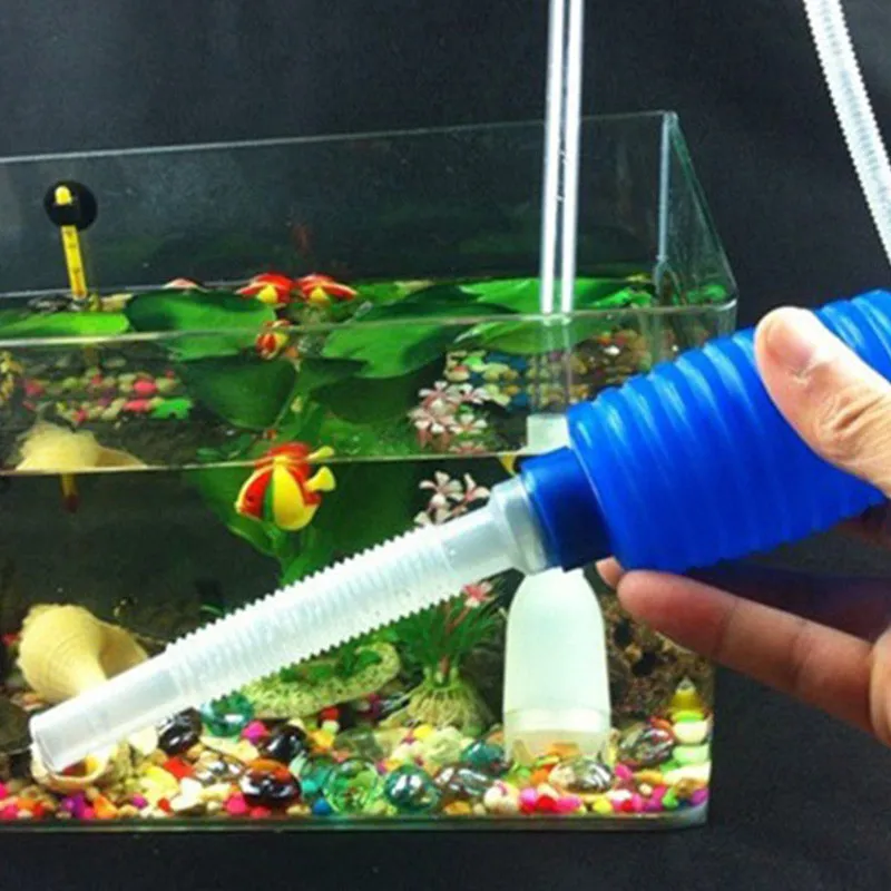 수족관 사이펀 물고기 탱크 사이펀 진공 청소기 펌프 반 - Marine Aquarium Water Change 리뷰 및 가격