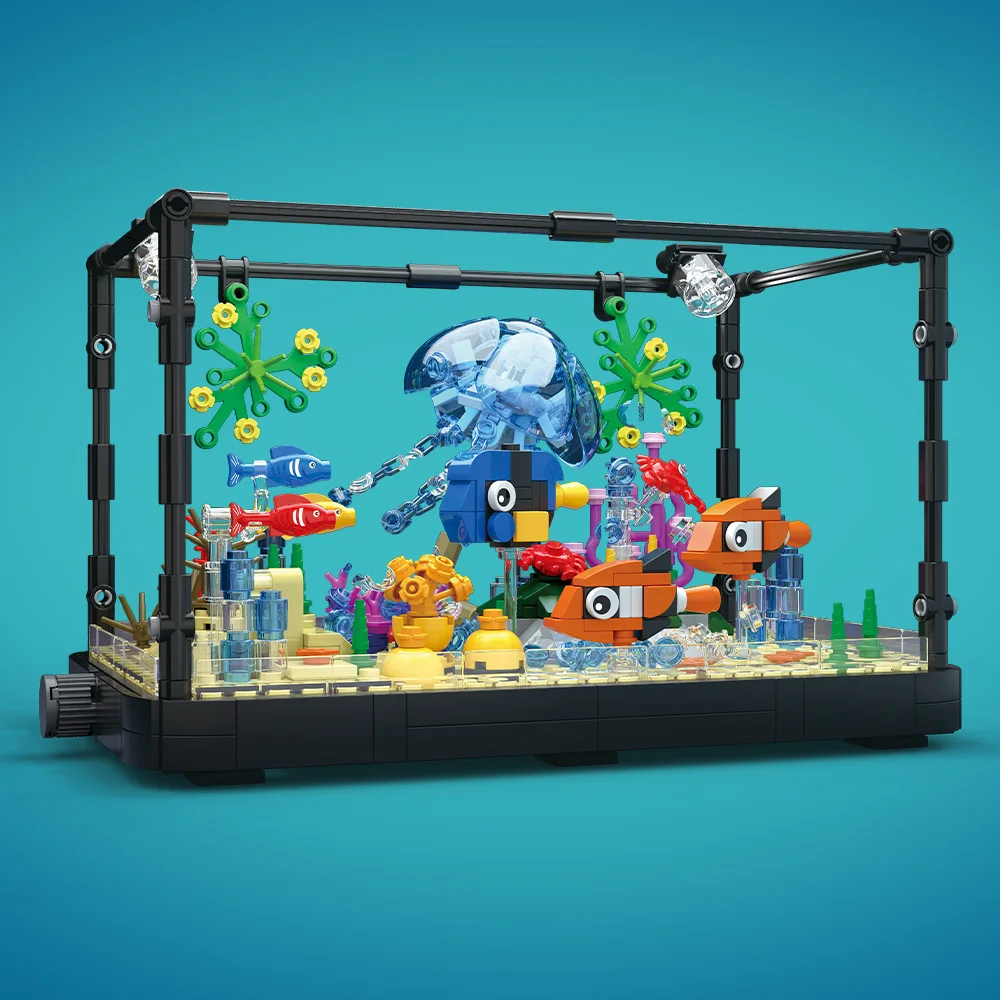 조명이 포함된 어항 빌딩 블록 세트, 수족관, 해양 거 - Marine Aquarium & Regional Centre Photos 리뷰 및 가격