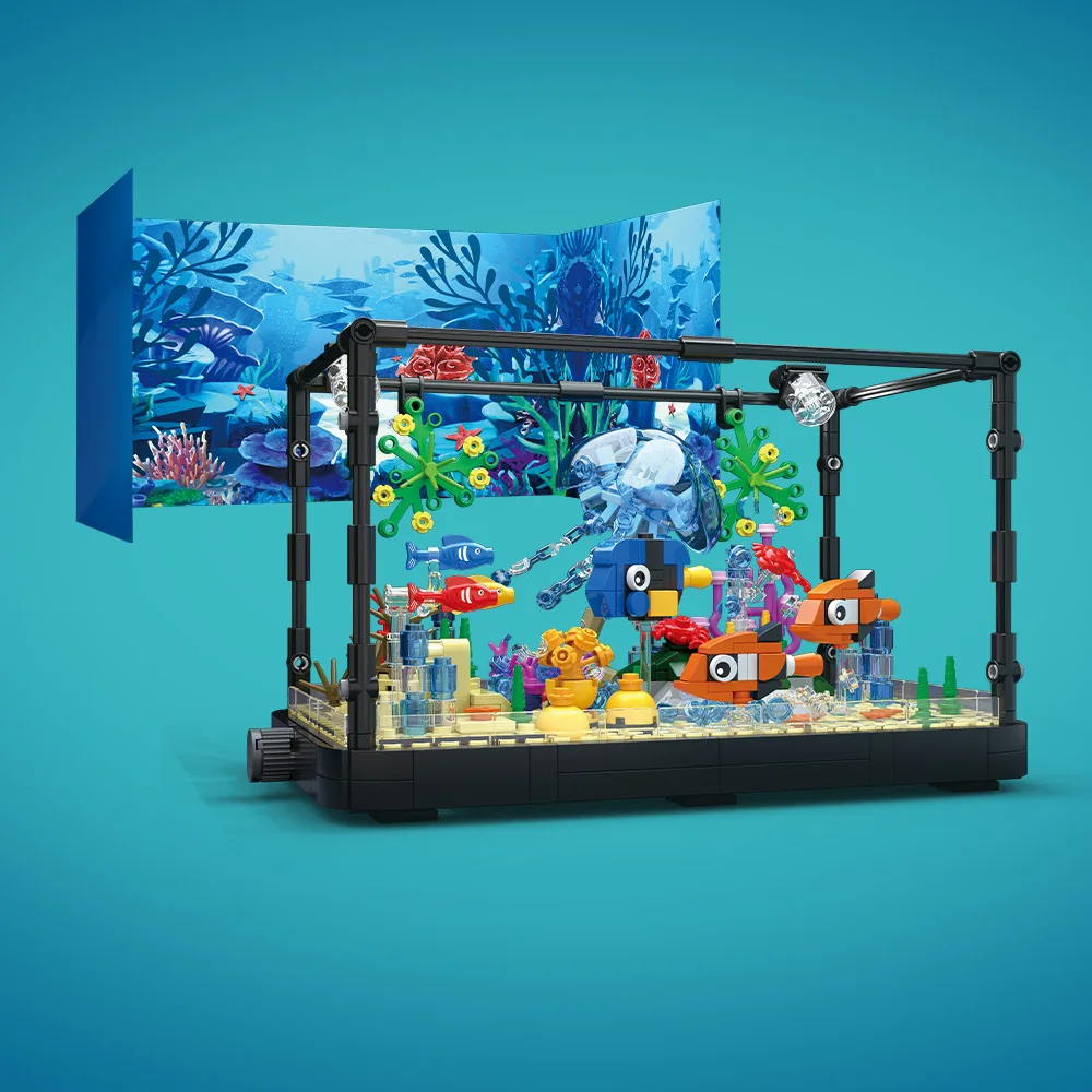 조명이 포함된 어항 빌딩 블록 세트, 수족관, 해양 거 - Marine Aquarium & Regional Centre Photos 리뷰 및 가격
