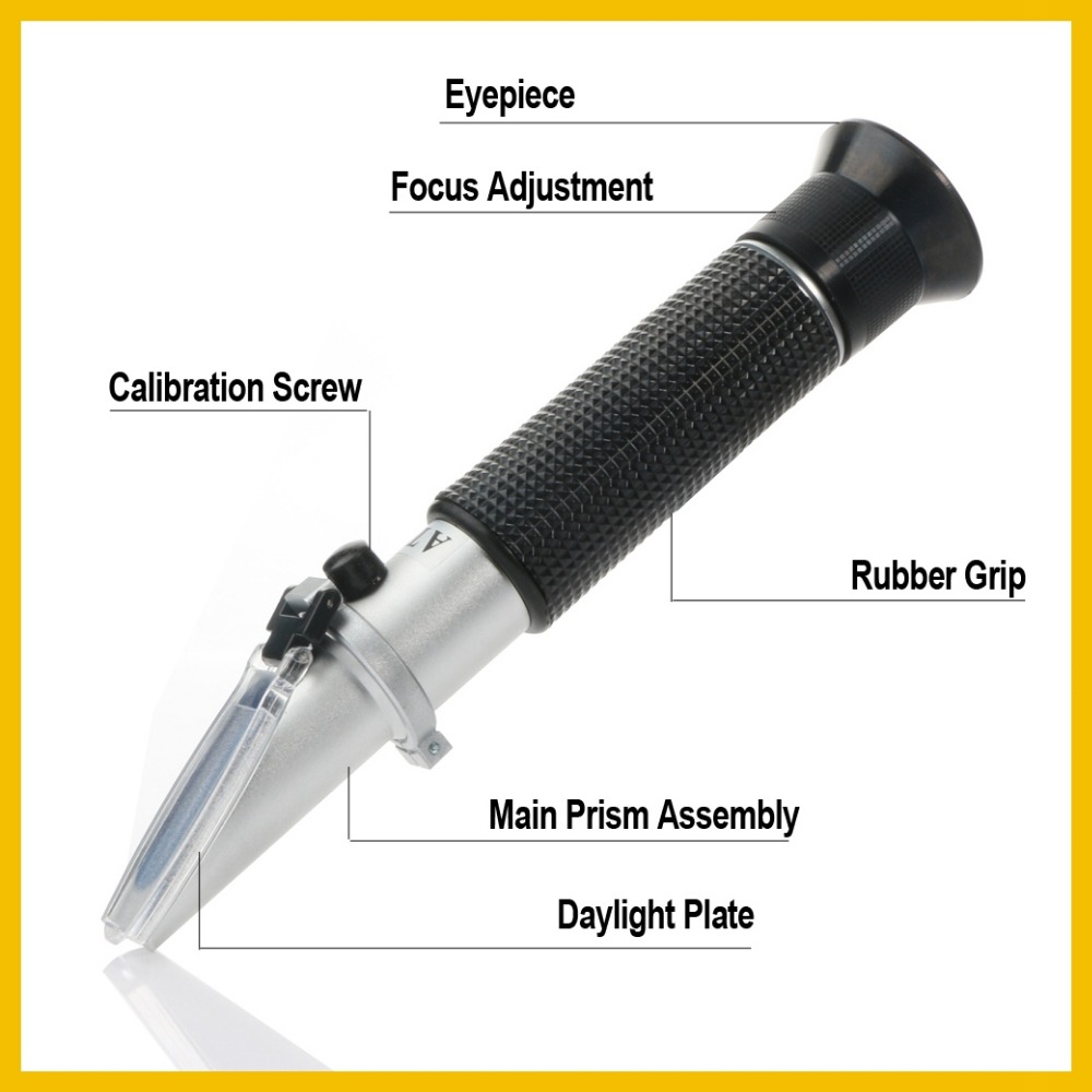 RZ 굴절계 알코올 알코올 측정기 미터 0 ~ 80%  - Refractometer Salinity 리뷰 및 가격