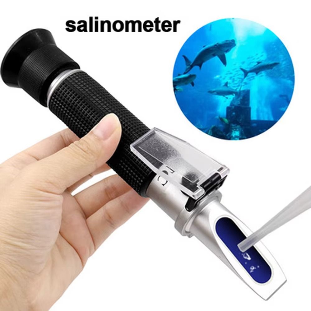 프리즘 굴절 염도계 0~100‰ 휴대용 해수 염도 측정 - Refractometer Salinity 리뷰 및 가격