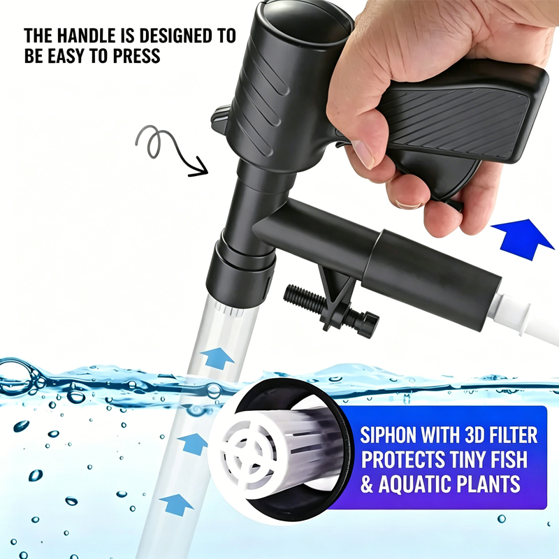 수족관 물갈이 펌프 수족관 청소 도구 진공 물갈이기 모 - Marine Aquarium Water Change 리뷰 및 가격
