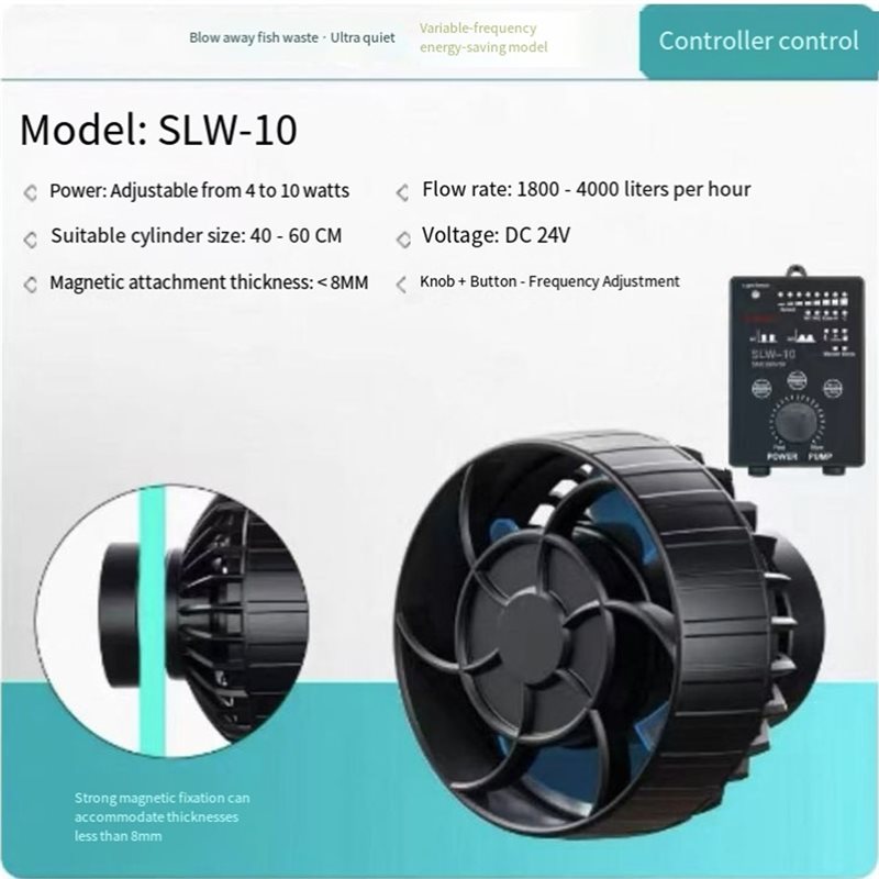 A23P SLW10 웨이브메이커 무소음 웨이브 메이커  - Marine Aquarium Wave Maker 리뷰 및 가격