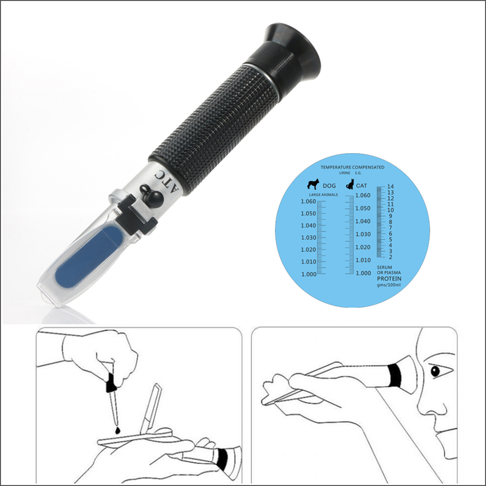 RZ 3-in-1 동물 임상 굴절계 휴대용 디지털 소변 - Refractometer Salinity 리뷰 및 가격