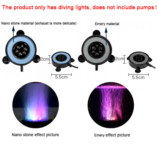 LED 수족관 공기 거품 조명, 방수 어항 조명, 수족 - Marine Aquarium Water Change 리뷰 및 가격
