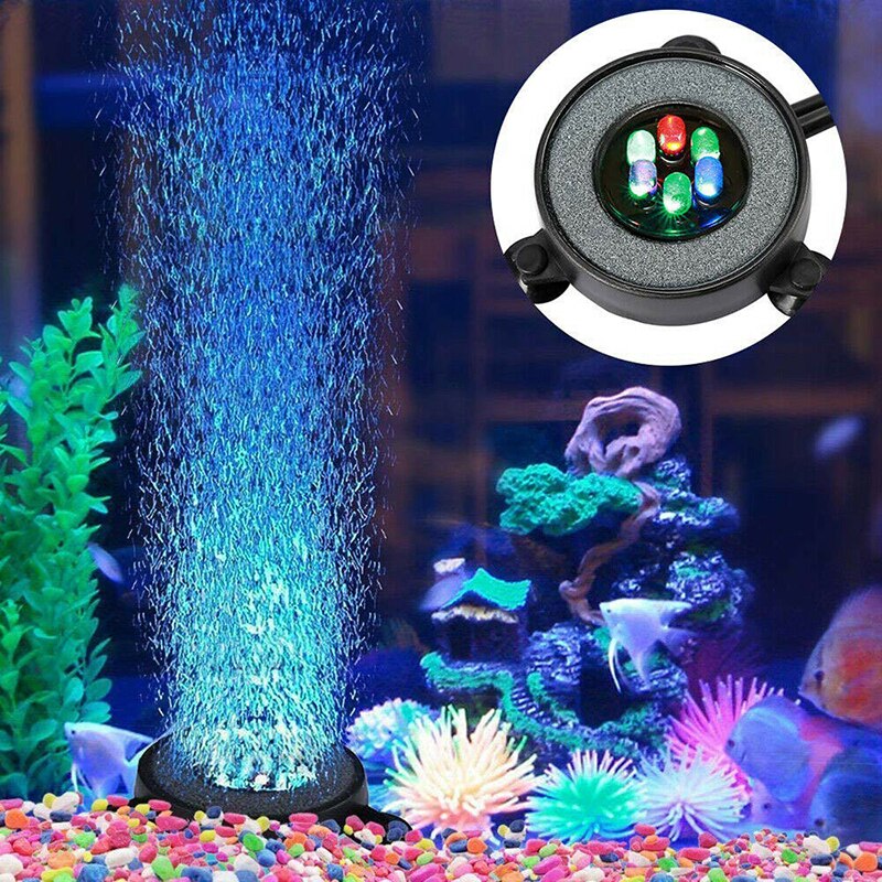 수중 어항 조명 색상 변경 LED 공기 조명, 수족관  - Marine Aquarium Water Change 리뷰 및 가격
