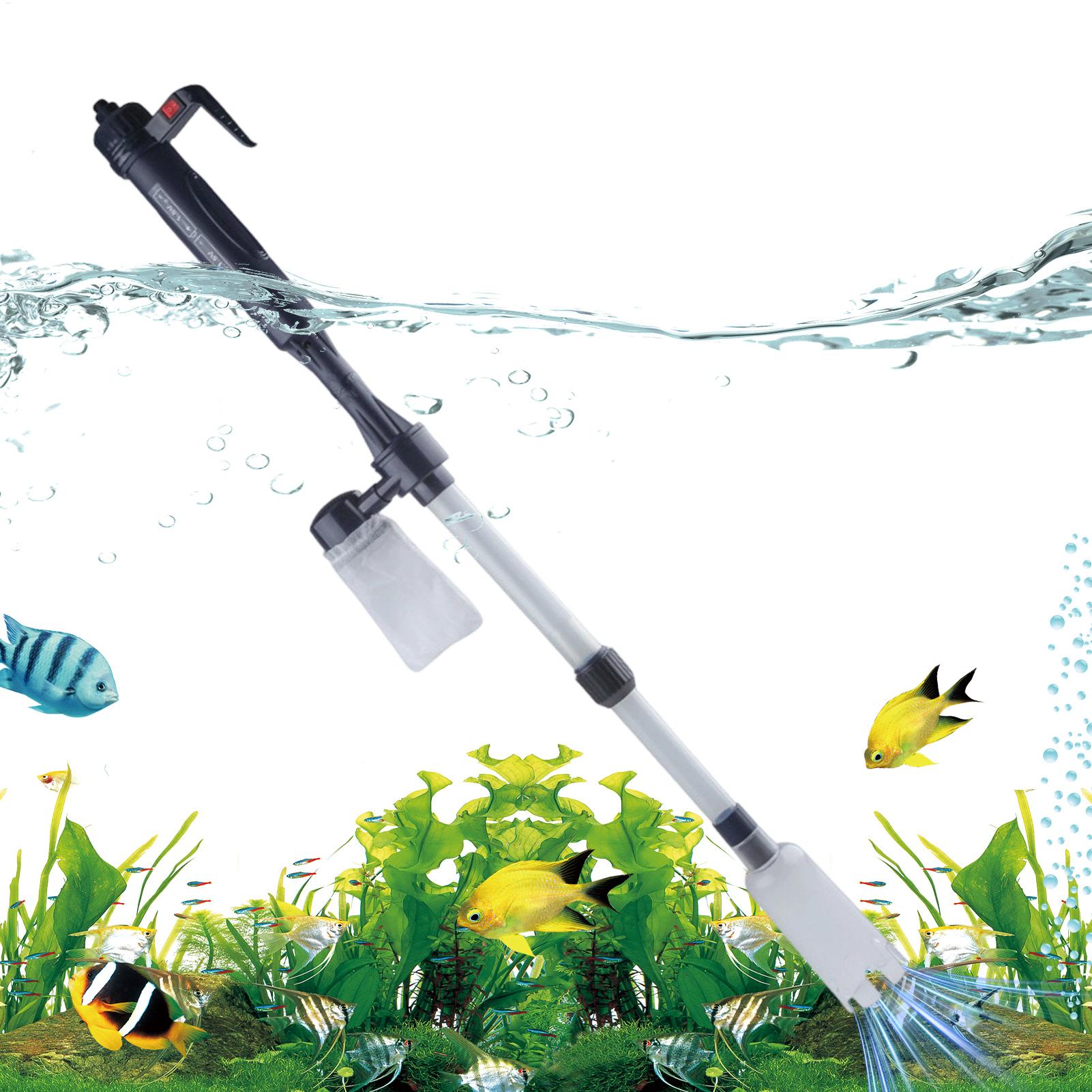 수족관 진공 청소기 조절식 텔레스코픽 USB 휴대용 수 - Marine Aquarium Water Change 리뷰 및 가격