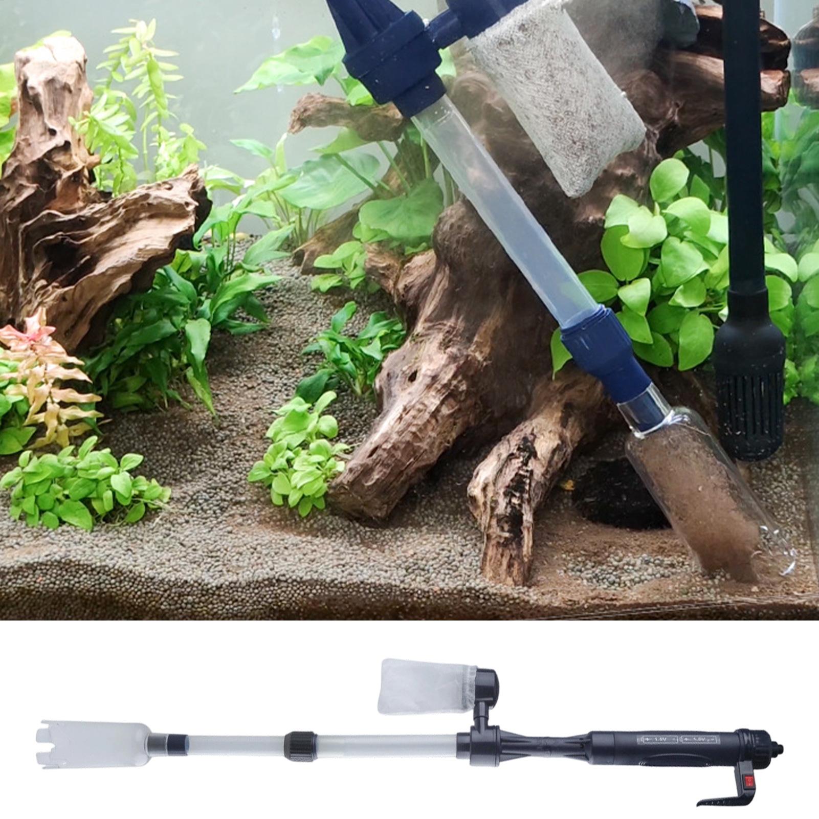 수족관 진공 청소기 조절식 텔레스코픽 USB 휴대용 수 - Marine Aquarium Water Change 리뷰 및 가격